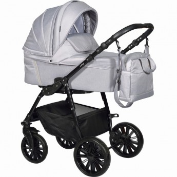 Коляска 2в1 INDIGO SESTO se 04 (серый)
