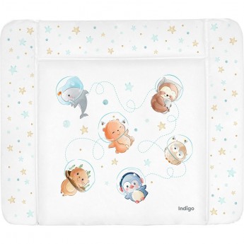 Матрасик для пеленания INDIGO 920*730 космос